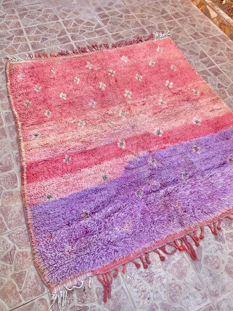 Flower Boujaad Moroccan Rug