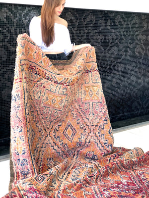 Aleah Beni Mguild Vintage Moroccan Rug