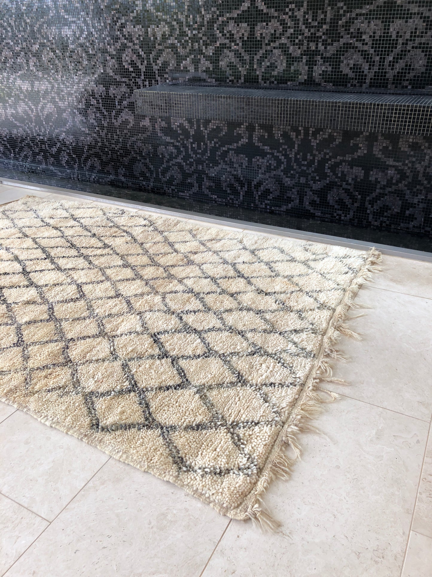 Rayie Beni Ourain Vintage Moroccan Rug
