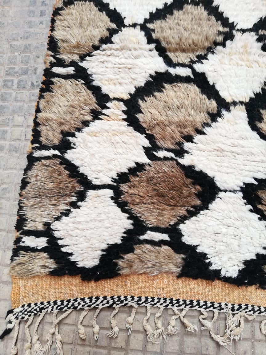 Honeycomb Azilal Moroccan Rug