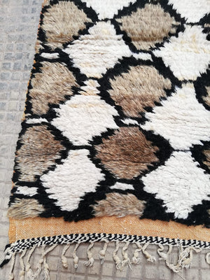 Honeycomb Azilal Moroccan Rug