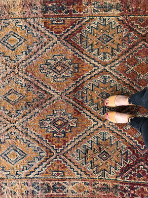 Aleah Beni Mguild Vintage Moroccan Rug
