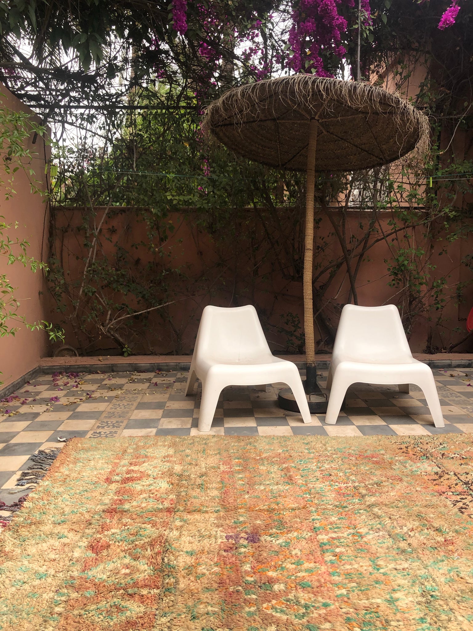 Aria Boujaad Vintage Moroccan Rug
