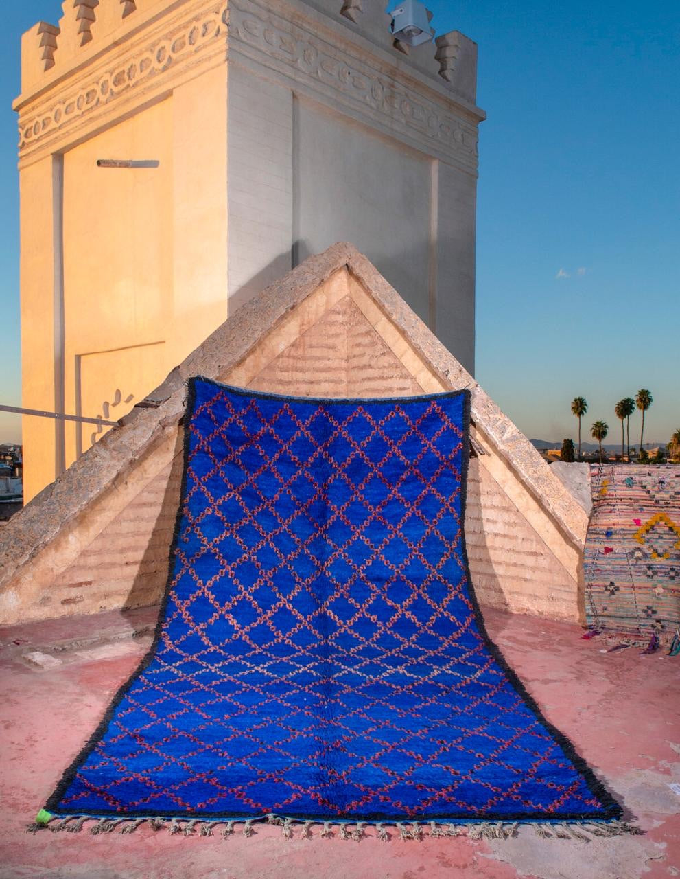 Hind Beni Mguild Vintage Moroccan Rug