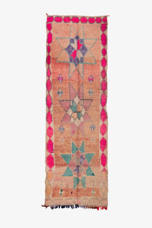 Osma Boujaad Vintage Moroccan Rug Runner