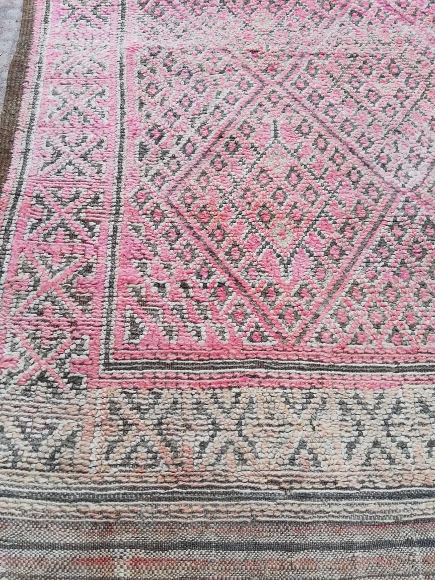 Rose Beni Mguild Moroccan Rug