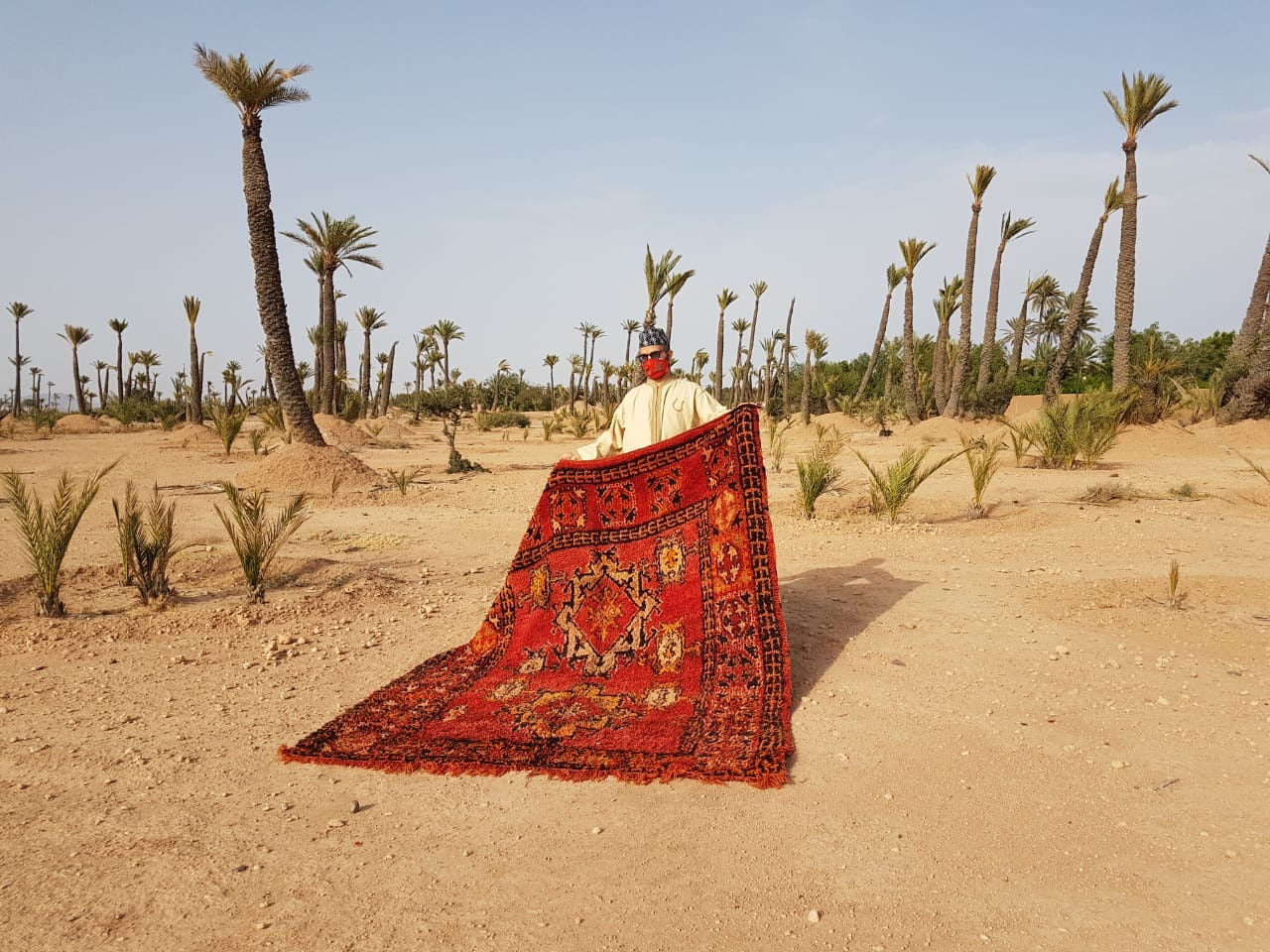 Abou Boujaad Vintage Moroccan Rug