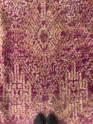 Izzy Beni Mguild Vintage Moroccan Rug