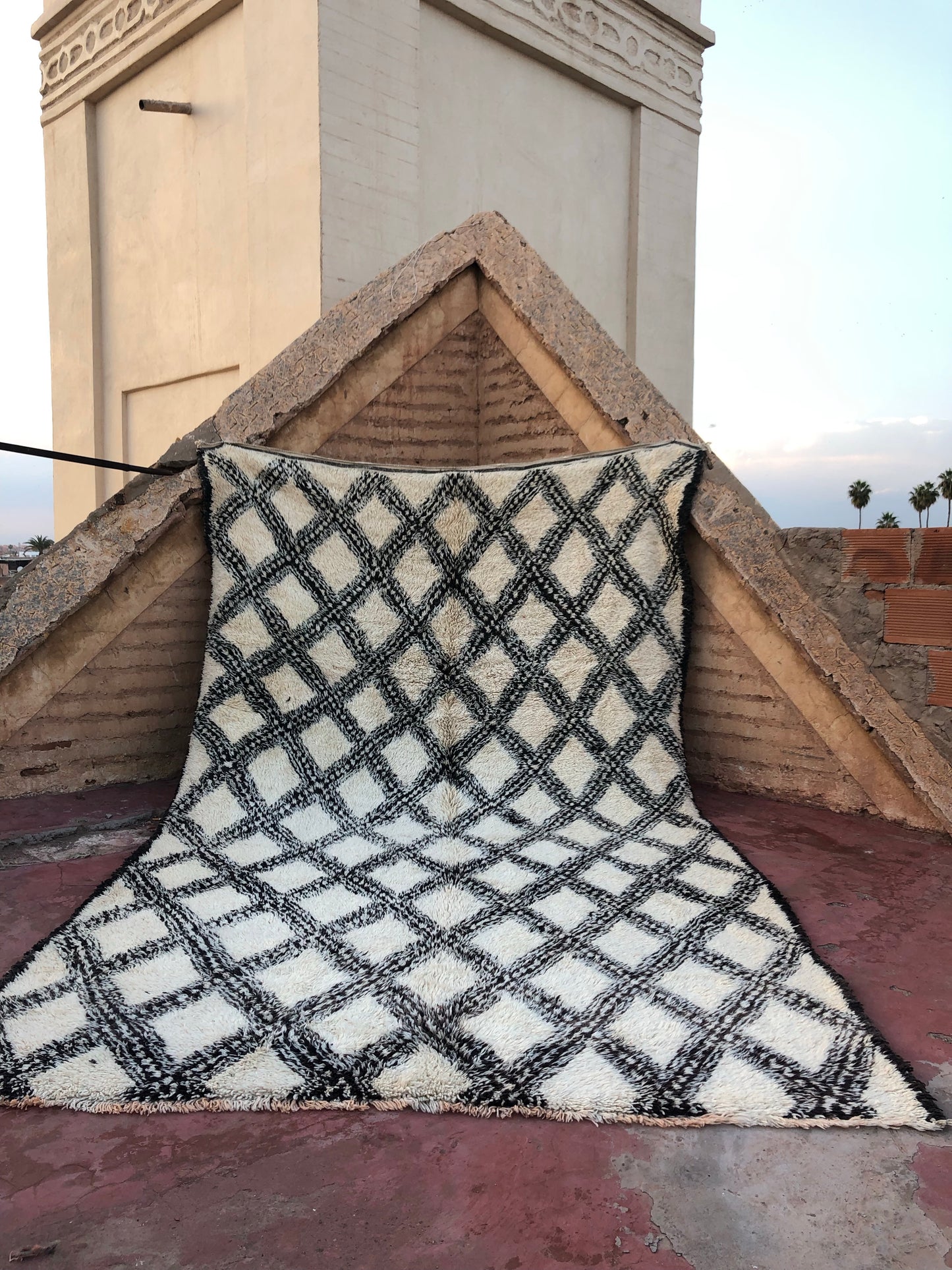 Ainna Beni Ourain Vintage Moroccan Rug