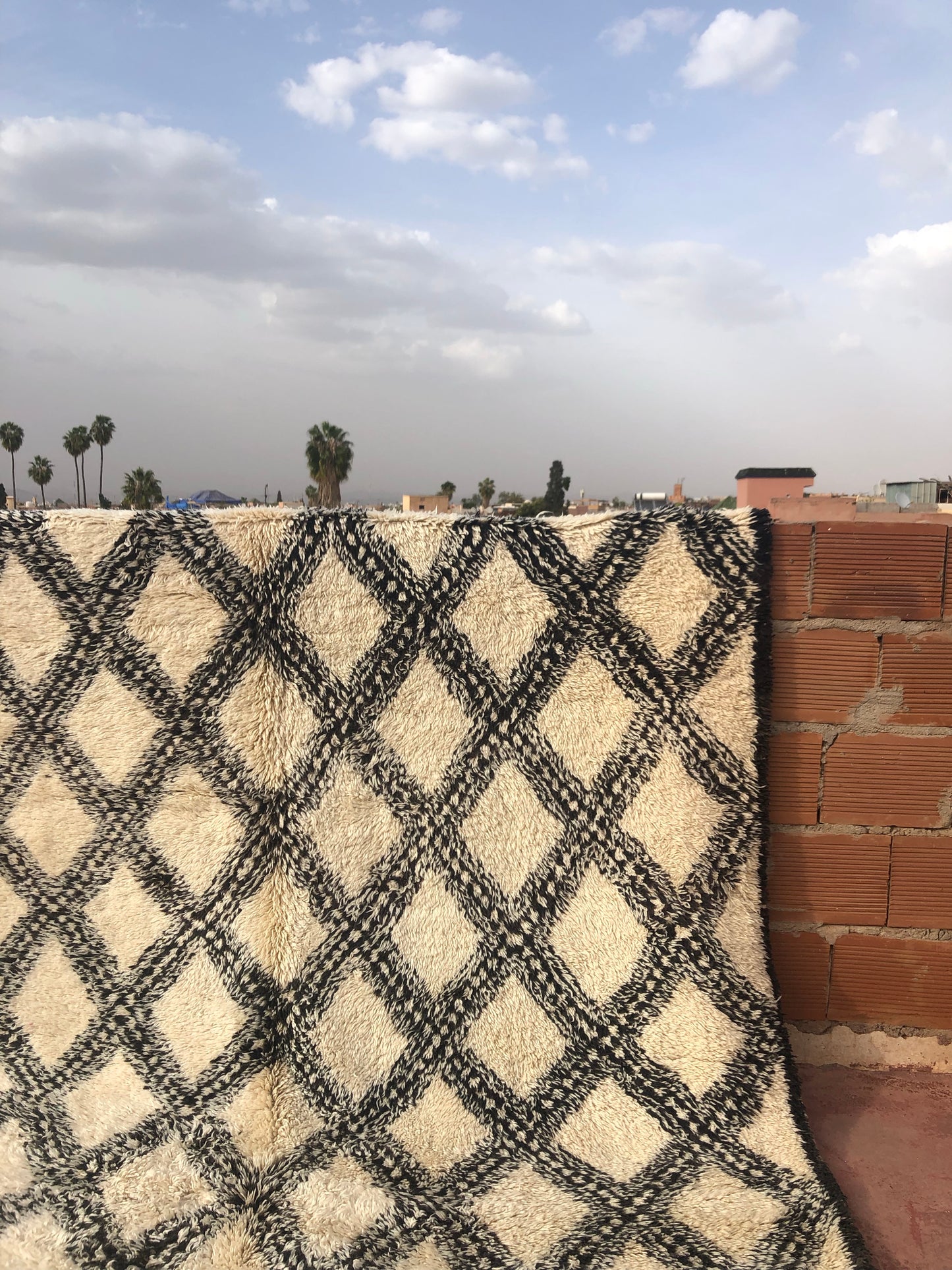 Ainna Beni Ourain Vintage Moroccan Rug