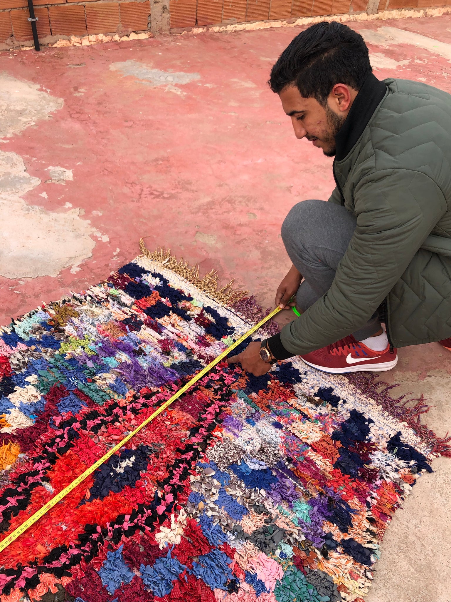Ada Boucherouite Vintage Moroccan Rug