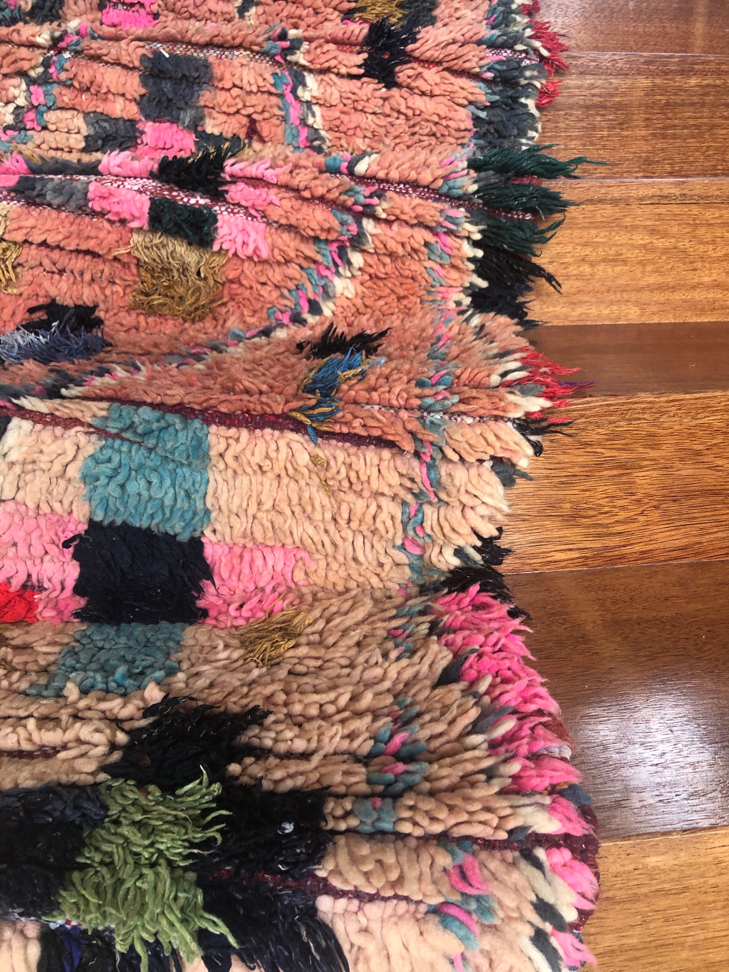 Rowa Boujaad Vintage Moroccan Rug Runner
