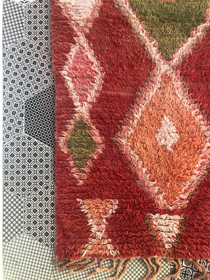 Adilah Boujaad Vintage Moroccan Rug Runner