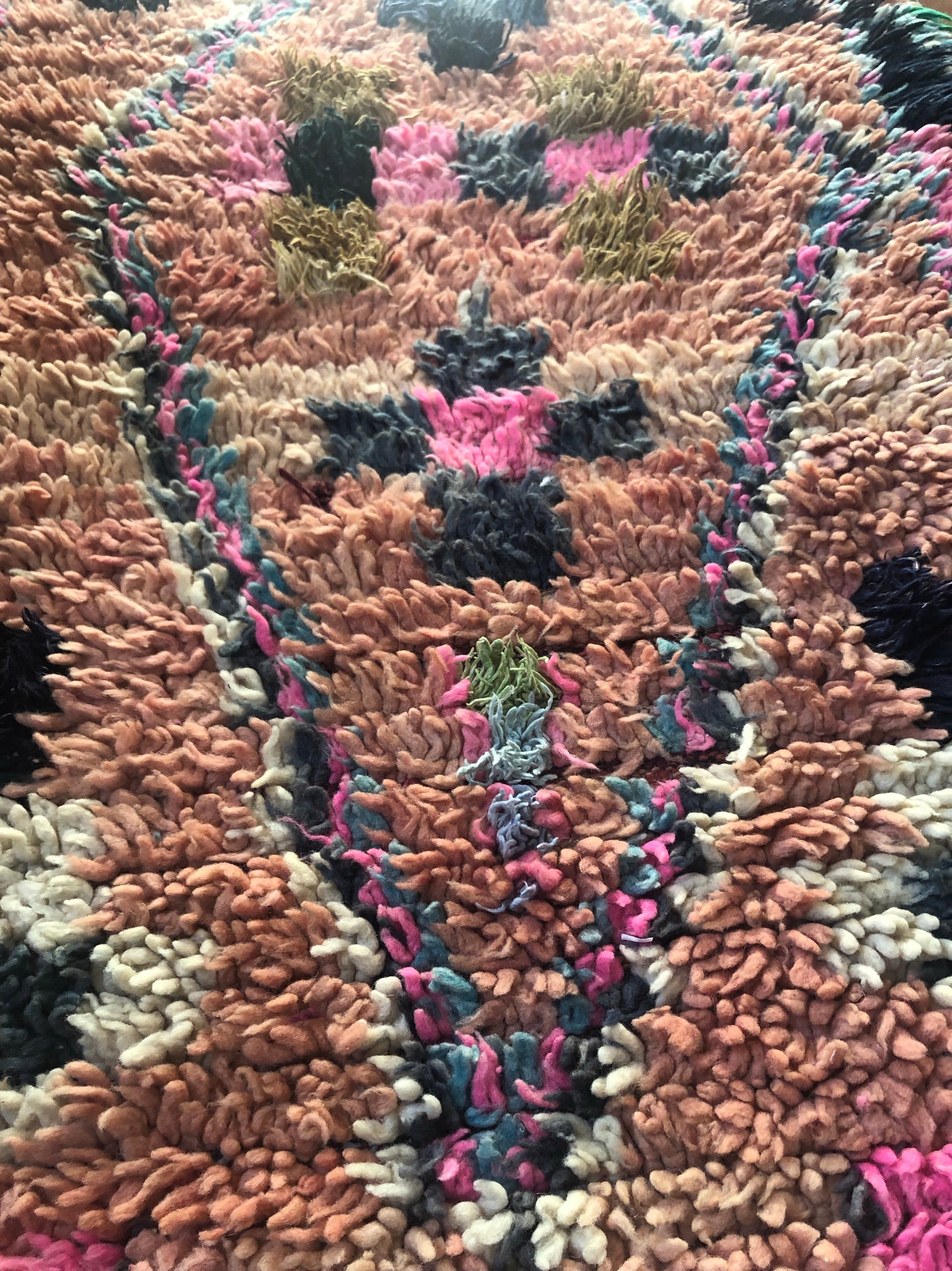 Rowa Boujaad Vintage Moroccan Rug Runner