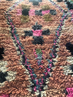 Rowa Boujaad Vintage Moroccan Rug Runner