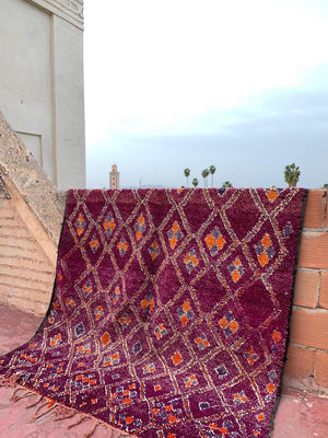 Zia Boujaad Vintage Moroccan Rug