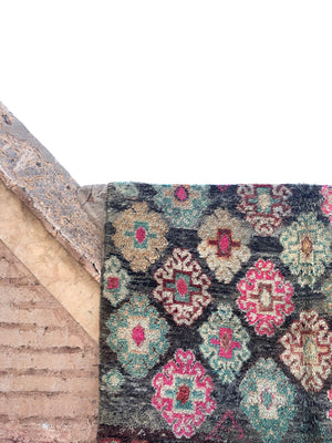 Rose Boujaad Vintage Moroccan Rug