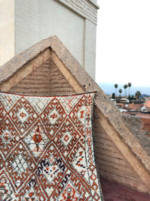 Koufitir Beni Ourain Vintage Moroccan Rug
